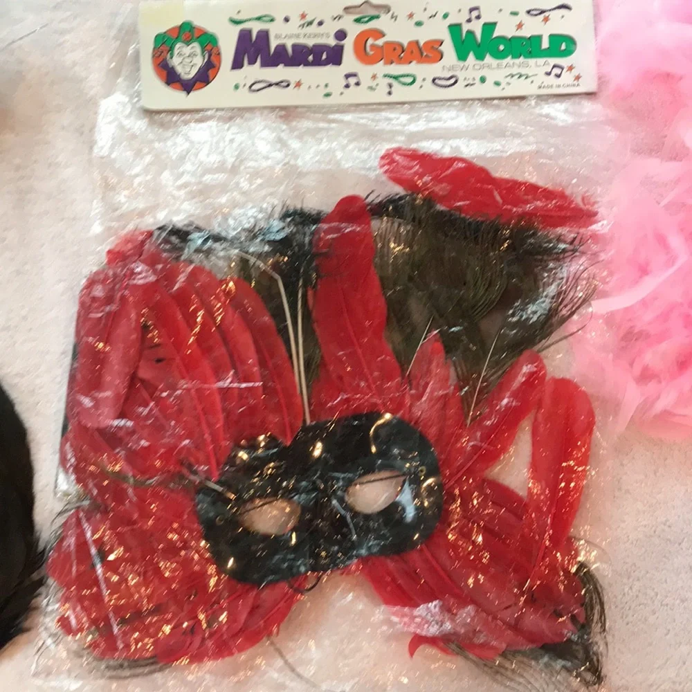 Mardi Gras Masks & Boas Bundle